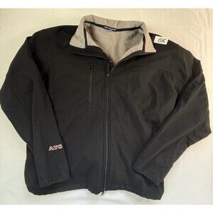 Port Authority J790 Men XL Black Soft Shell‎ Fleece Lined Jacket ATG Embroidered